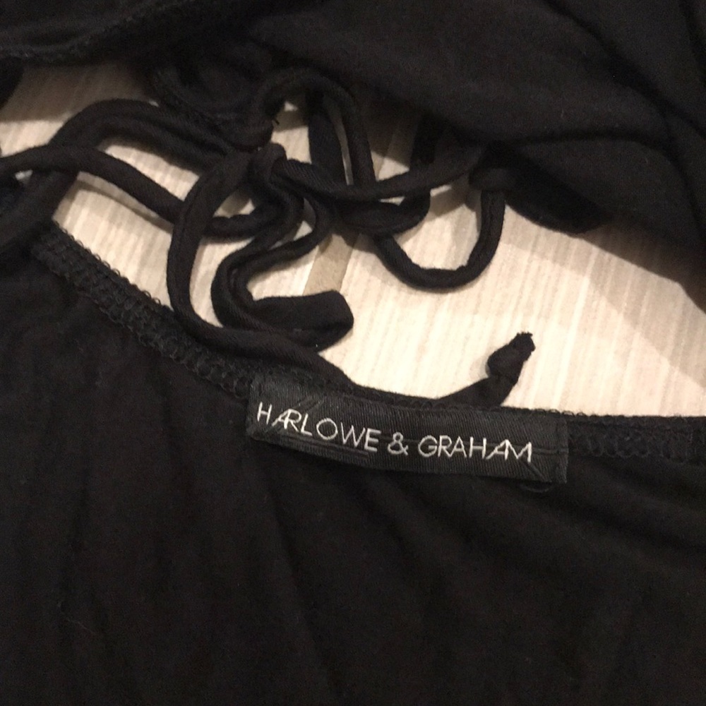 Onesie Cross Back Black Long Sleeve - Picture 6 of 8